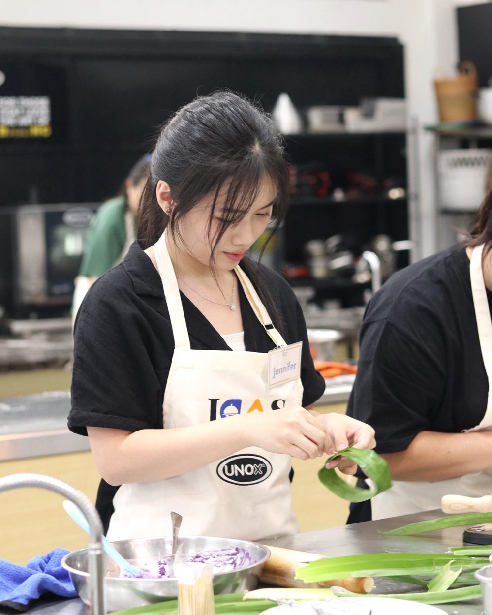 ICAS students cooking